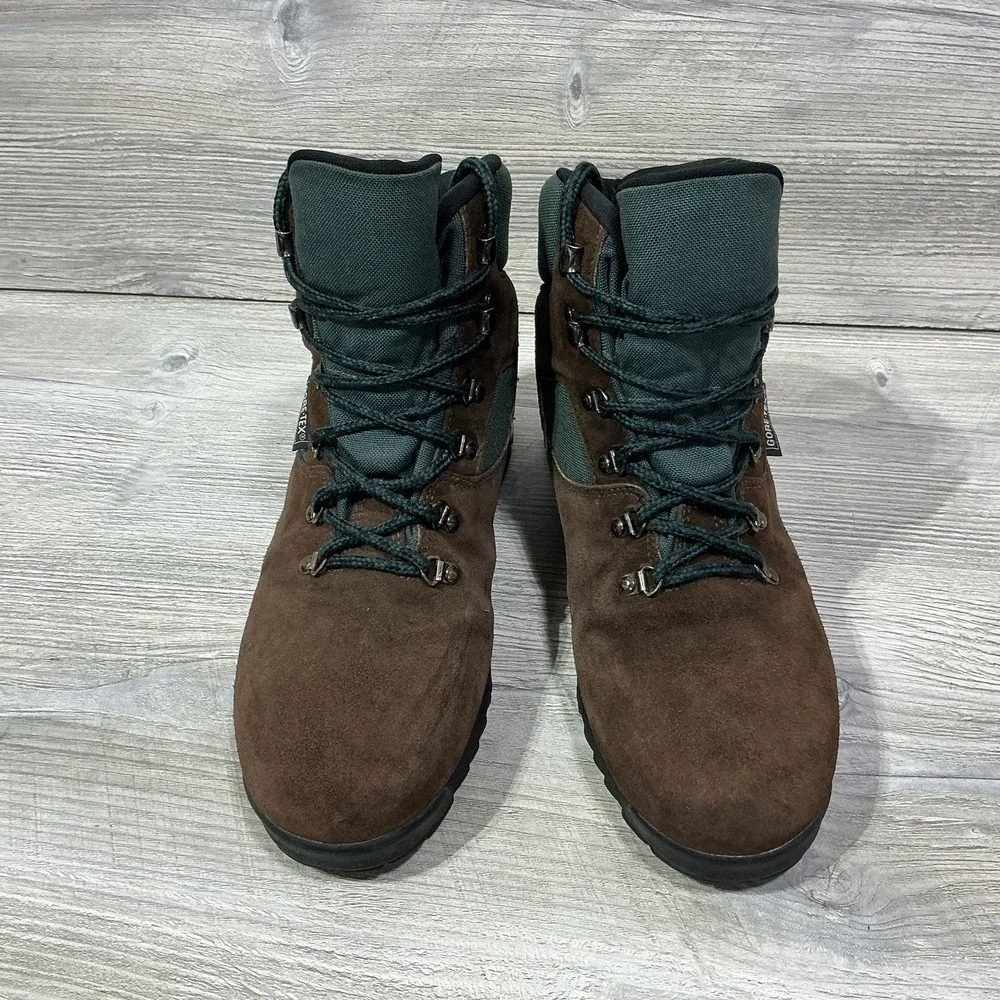 VTG 12/94 Merrell Nova GTX II Hiking Boots US 10 Men's Brown Green Outdoor Boot